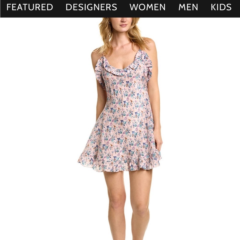 Floral Ruffle Dress